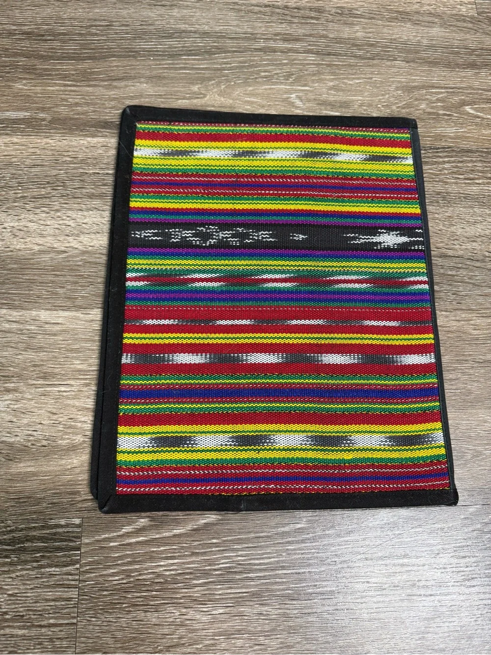 Handmade Guatemalan Document Folder Portfolio Cotton Boho Organizer
